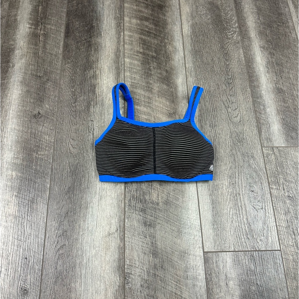 32C Natori Black Stripe Sports Bra